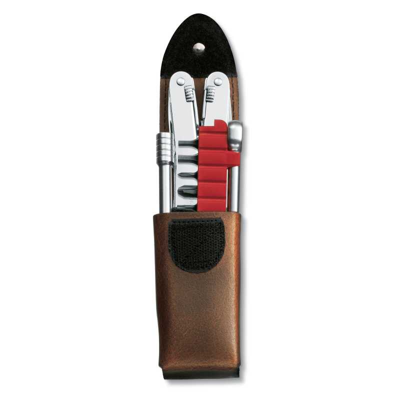 Victorinox Swiss Tool  Spirit XC mit Ratsche in hochwertigem Lederetui.