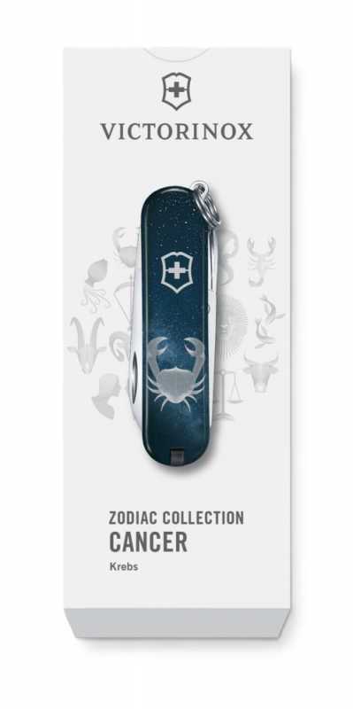 Victorinox Classic SD Zodiac Edition Krebs – Verpackung