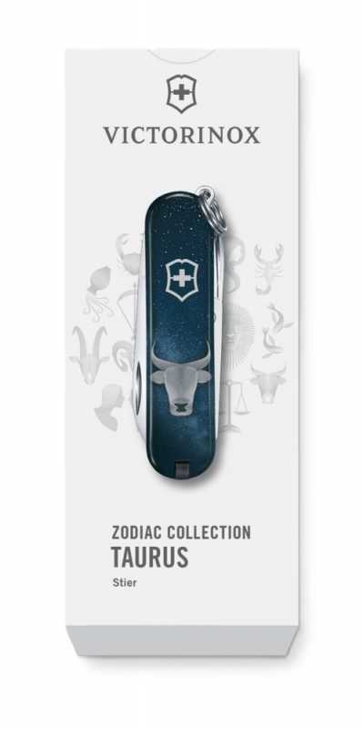 Victorinox Classic SD Zodiac Edition Stier – Verpackung