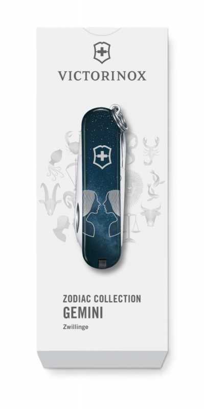Victorinox Classic SD Zodiac Edition Zwilling – Verpackung