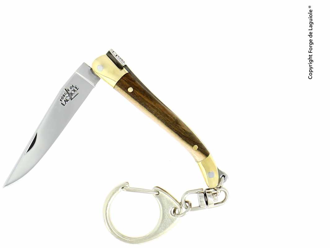 Forge de Laguiole Taschenmesser mit Öse Pistazie 7 cm