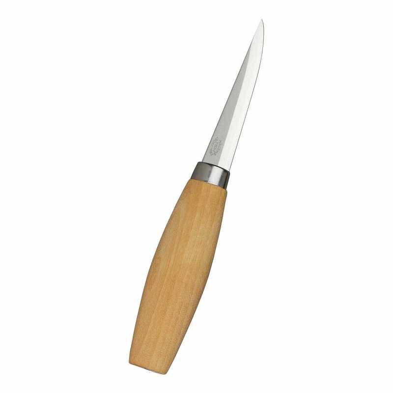 Schnitzmesser von Morakniv mit Holzgriff, 8,2 cm