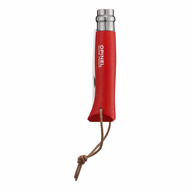 Taschenmesser Opinel No 8, Colorama, rot, zugeklappt