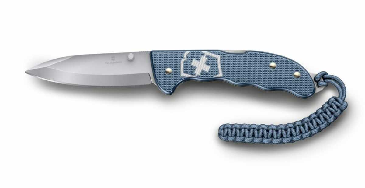 Victorinox Evoke Alox Limited Edition 2026 Blau, offen