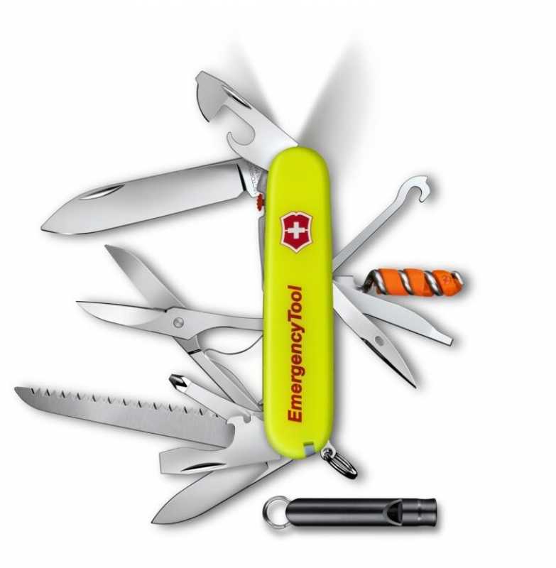 Victorinox Huntsman Lite Emergency Tools, offen stehend