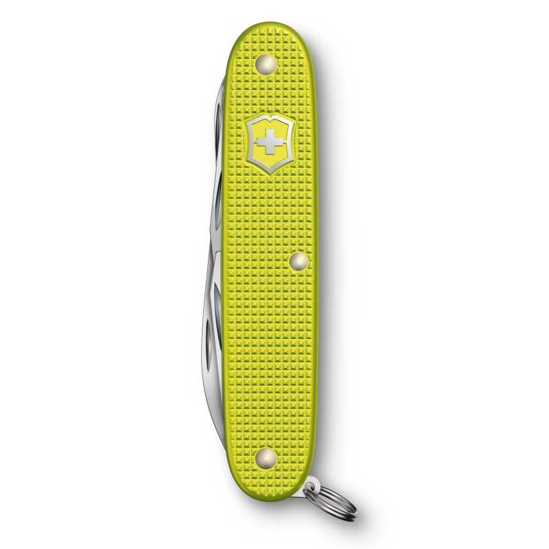 Victorinox Pioneer, Alox Limited Edition 2023, Electric Yellow, Vorderseite