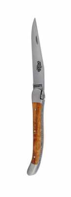Forge de Laguiole Taschenmesser  11cm Klinge Oliven-Holz T12 Stahl