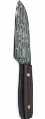 Kleines Santoku, Lagendamast, Unikat handgefertigt , Vorderseite