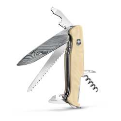 Victorinox Ranger Damast-Jahresmesser 2023 Micarta offen