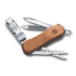 Victorinox, Nail Clip 580, Nagelknipser, Nussbaum