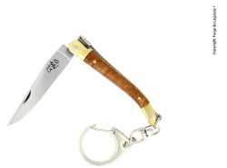 Forge de Laguiole Taschenmesser mit Öse Erika 7 cm, Seitenansicht