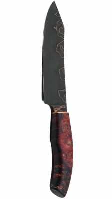 Kochmesser Gyutoh Unikat handgefertigt, Vorderseite